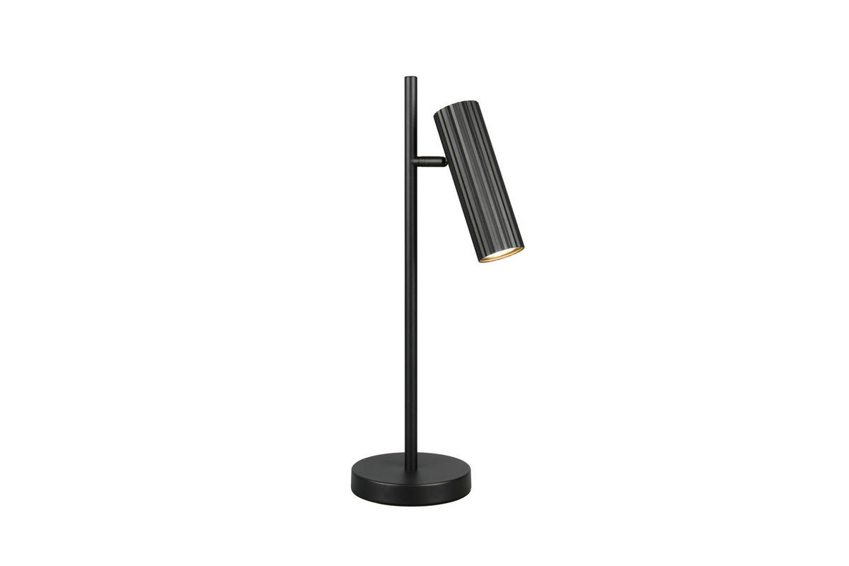 TISCHLAMPE SOKA - Schwarz - 0/0/50 cm - Schwarz, Metall (15/15/50cm) - Trio Leuchten