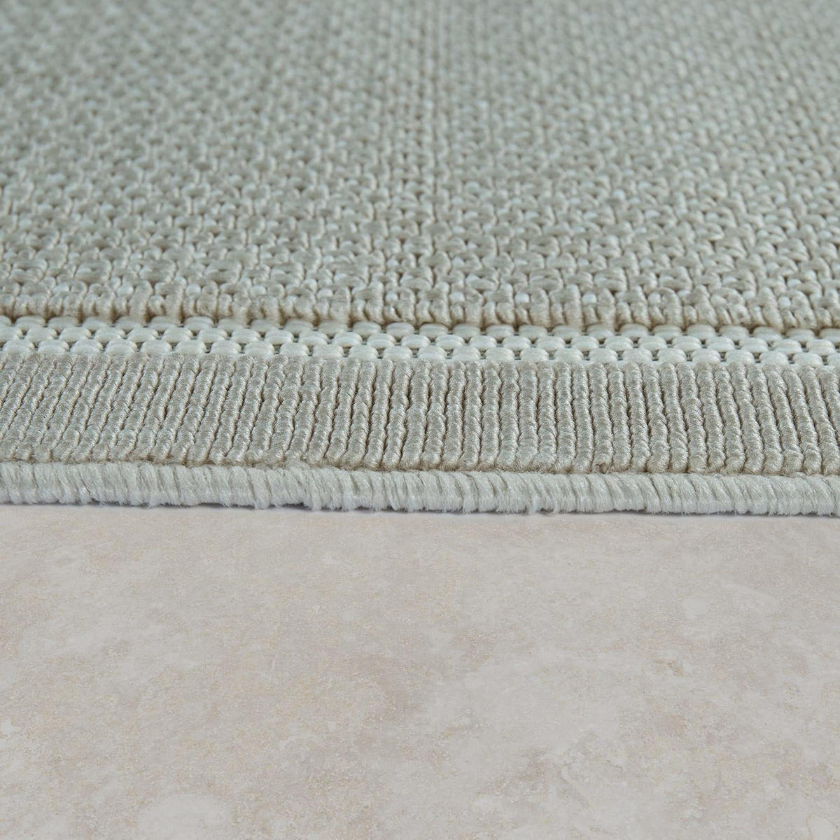 OUTDOOR-TEPPICH BRUGGE 225 BEIGE 80X150 - Beige, Kunststoff (80/150cm) - Paco Home