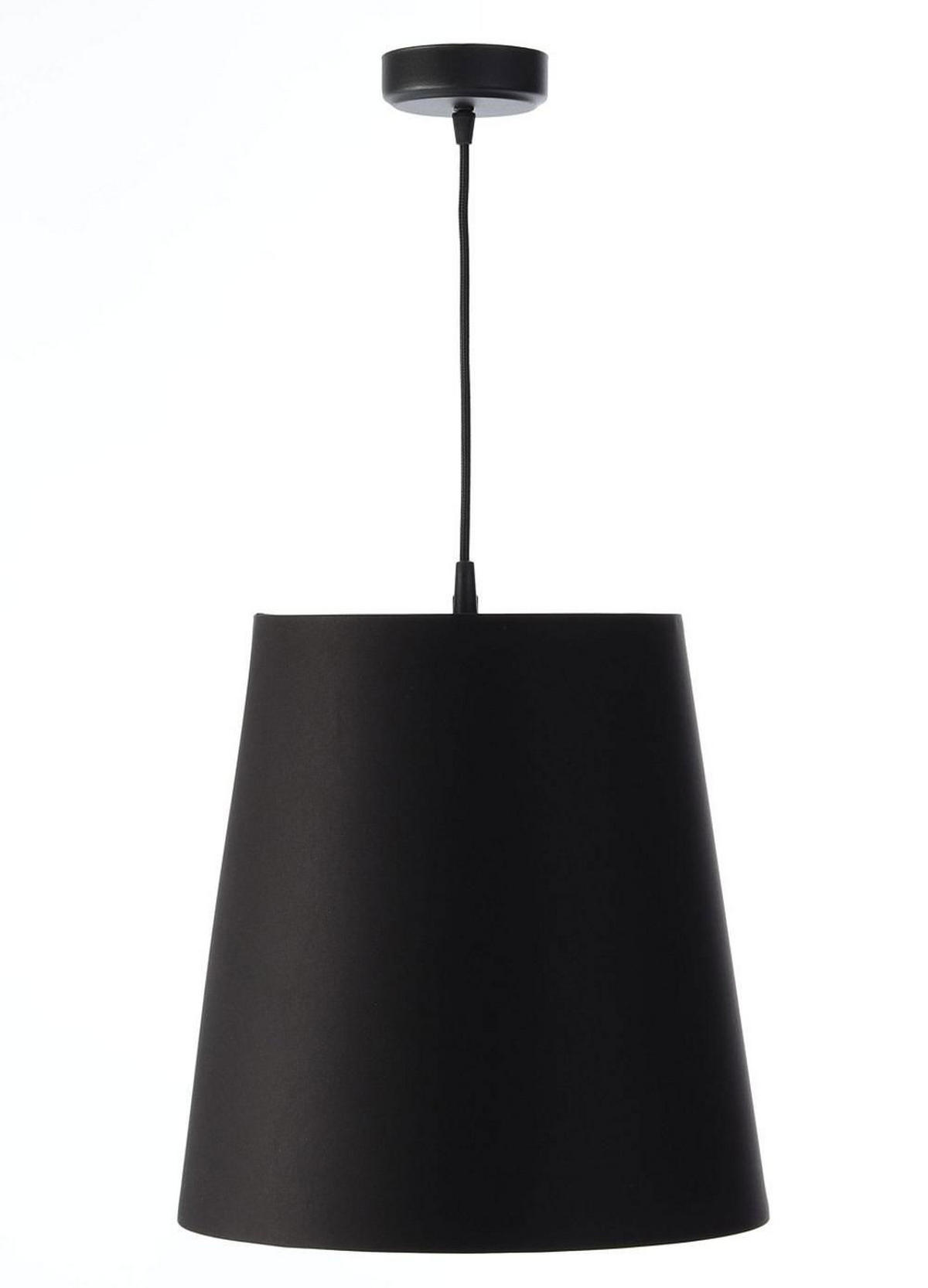 HÄNGELEUCHTE Schwarz 30/37 cm - Schwarz, Kunststoff (30/0.8/37cm) - ONZENO