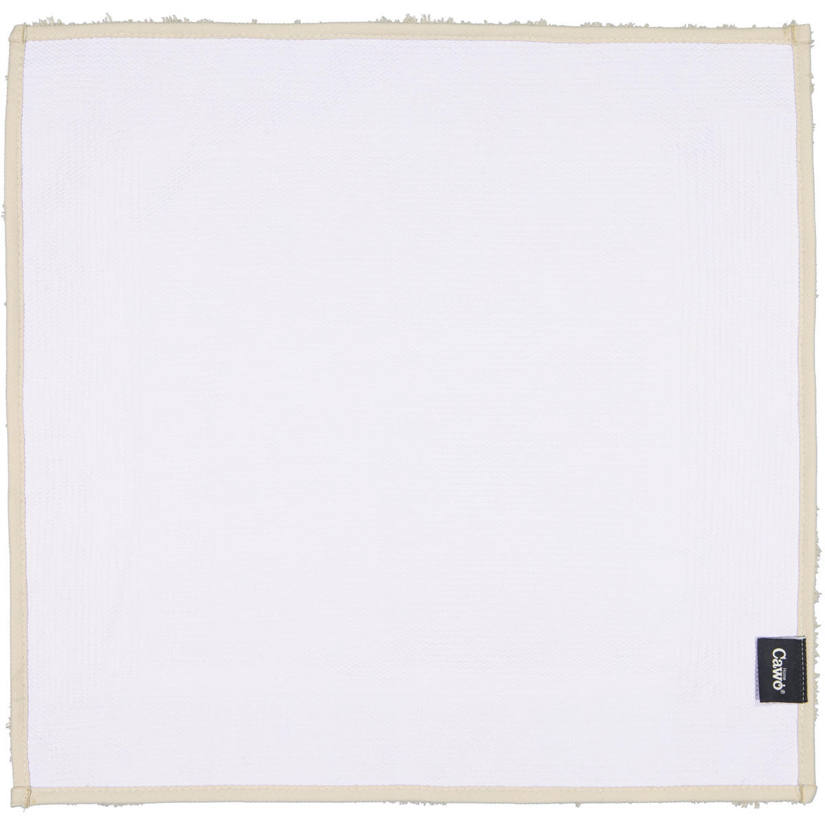 BADTEPPICHE LUXURY HOME TWO-TONE 590 SAND - 33 - Beige, Textil (60/60cm) - Cawö