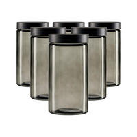 VORRATSGLÄSER Lumos grau 2 l 6er Set - Grau, Glas (11/27/11cm) - Ritzenhoff Breker