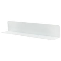 WANDBOARD - Eisen - Weiß, Metall (80/15/15cm) - home24