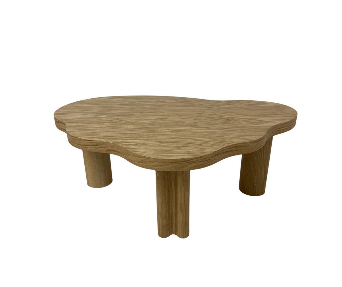 COUCHTISCH ORGANICA natürliche Qualität, solide und modern Eiche - Eichefarben, Eichenholz/Holz (63/100/38cm) - Kaiser Möbel