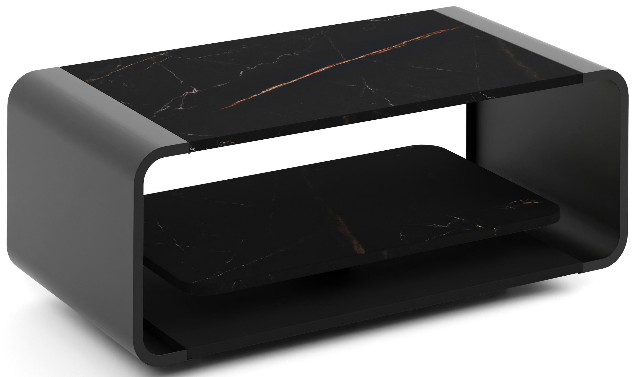 WFL Group Couchtisch Kupfer 100x41x50 cm