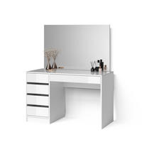 SCHMINKTISCH Imola Weiß 120 cm - Weiß, Holzwerkstoff (120/75/55cm) - Livinity®