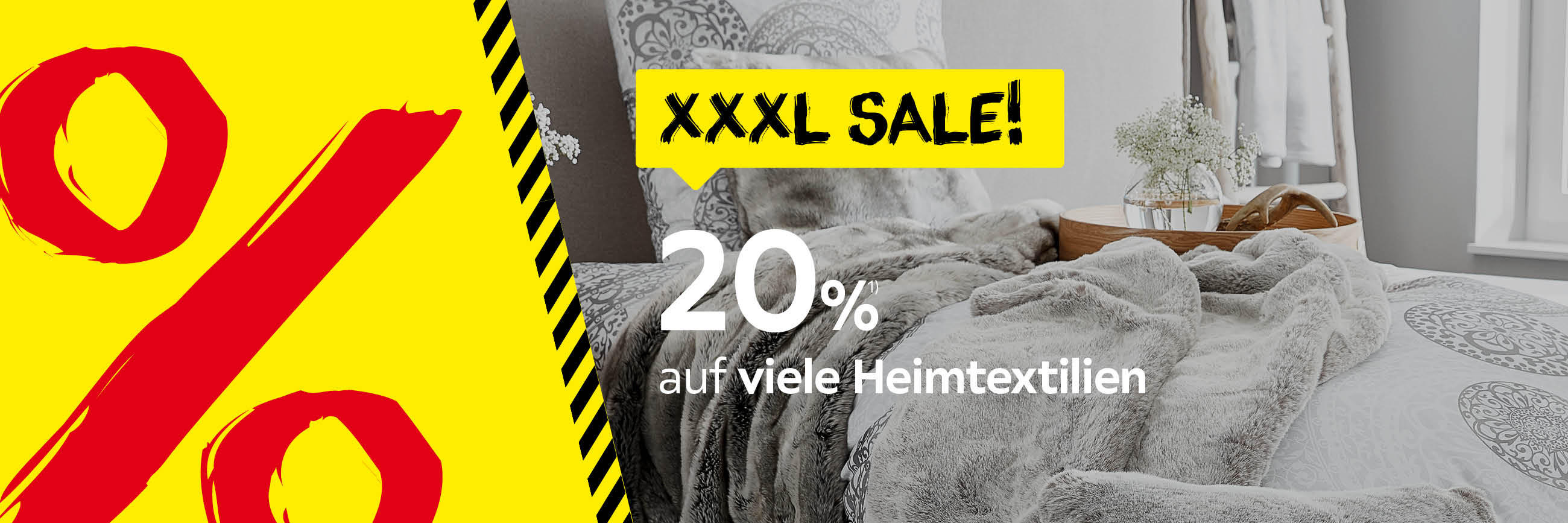 20% auf Heimtextilien