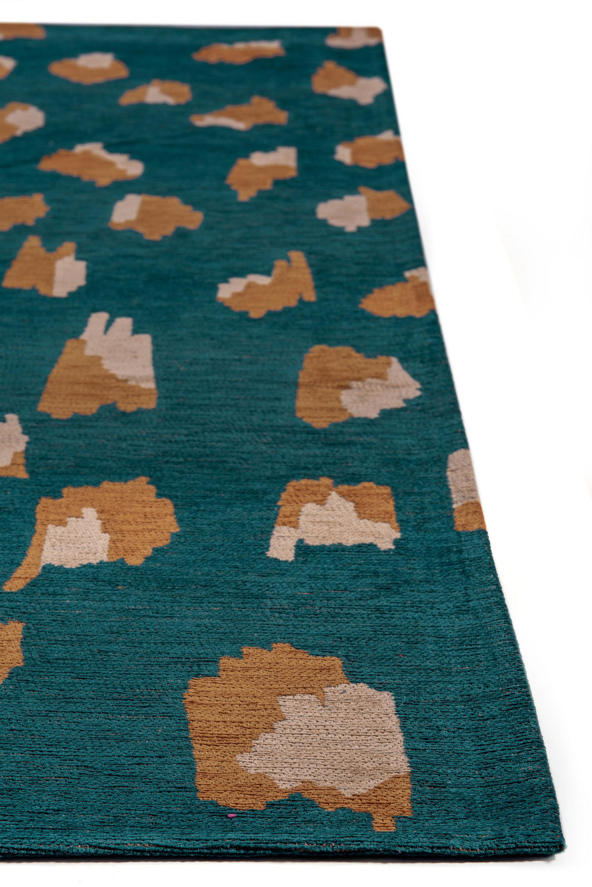 TEPPICH modern Flachgewebe ARIES Blau 140x200 cm - Blau, Textil (140/200cm) - Novatrend