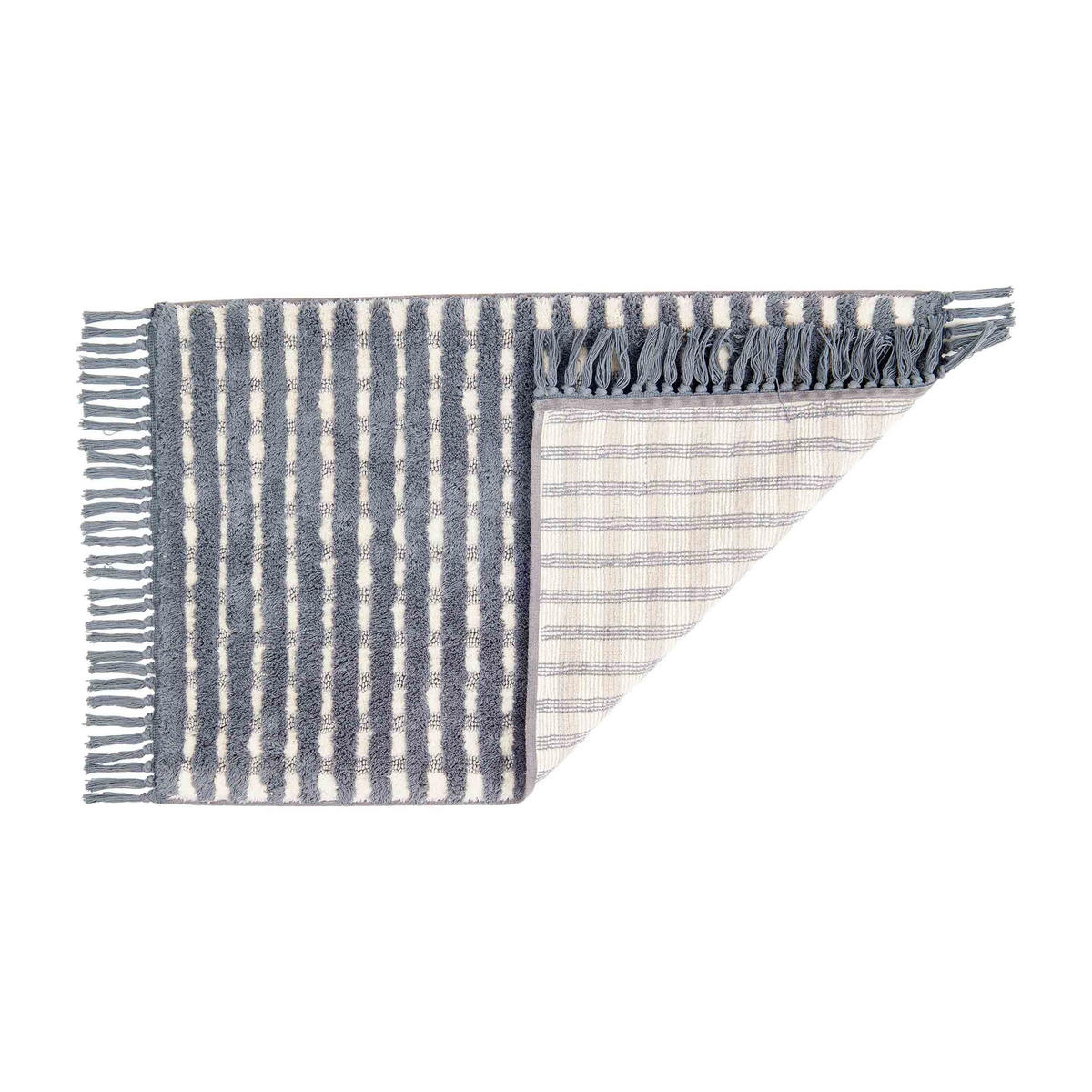 BADEMATTE BAHAMAS - Anthrazit, Textil (67/110cm) - Schöner Wohnen