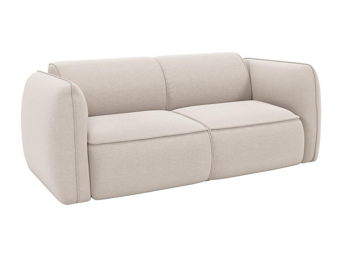 SOFA - 3 Personen - stoff - beige Camilio - Beige, Kunststoff/Textil (230/74/90cm) - Vente-Unique