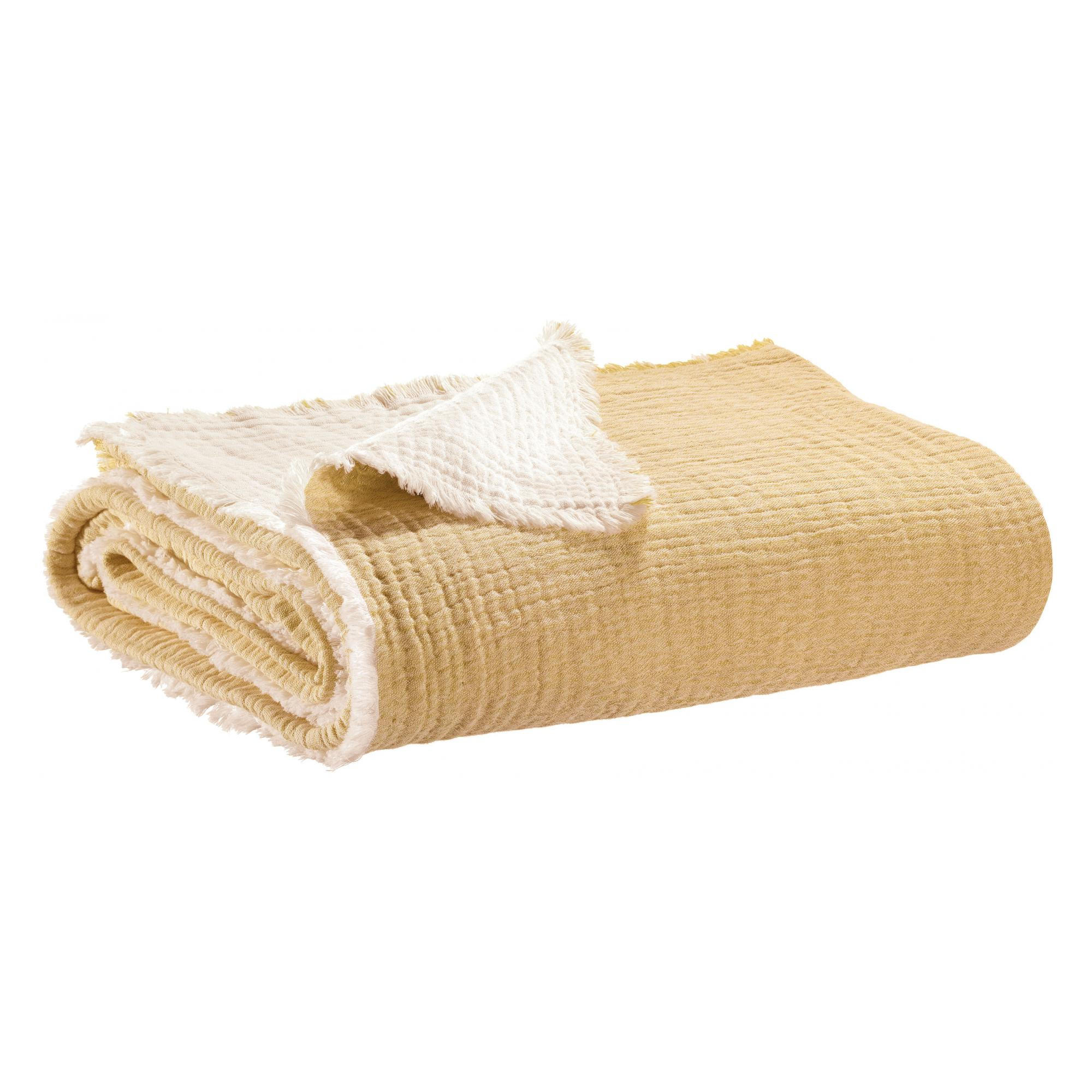 Vivaraise Plaid Beige 240x260 cm