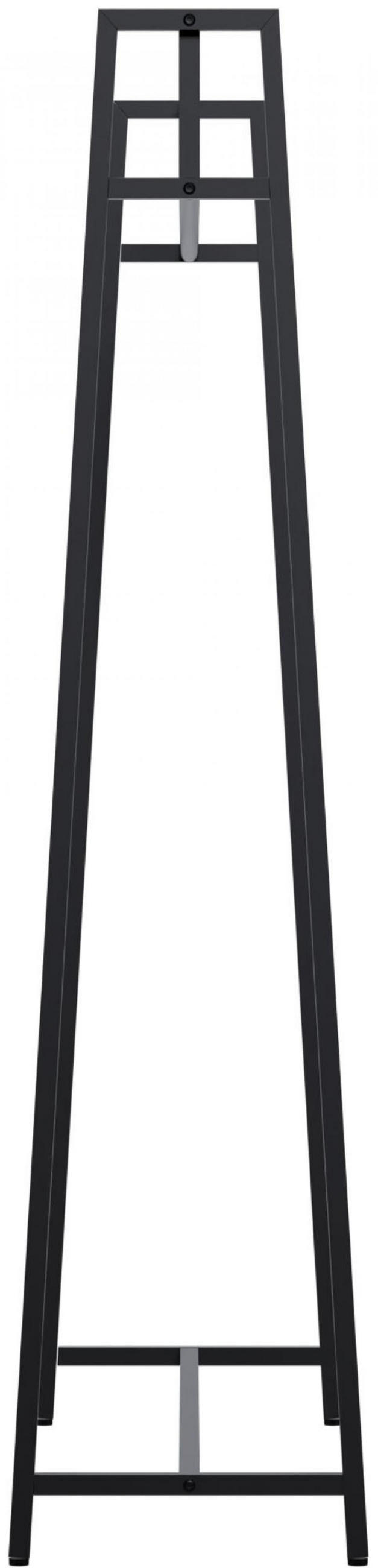 KLEIDERSTÄNDER 150 cm-silber-Metall - Schwarz, Metall (120/150/35cm) - CLP
