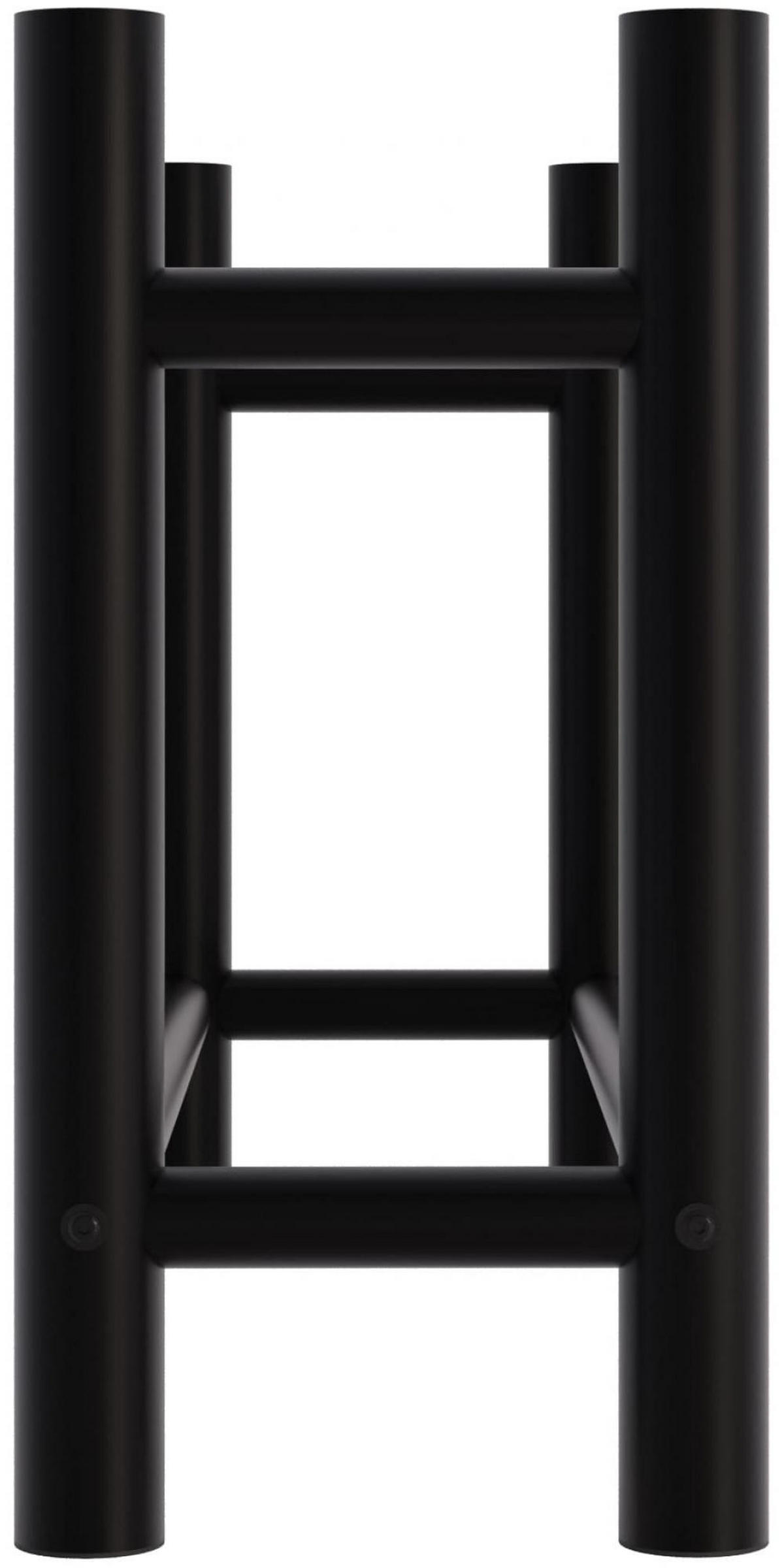 KAMINHOLZREGAL 60/30/80 cm Metall schwarz - Schwarz, Metall (60/80/30cm) - CLP