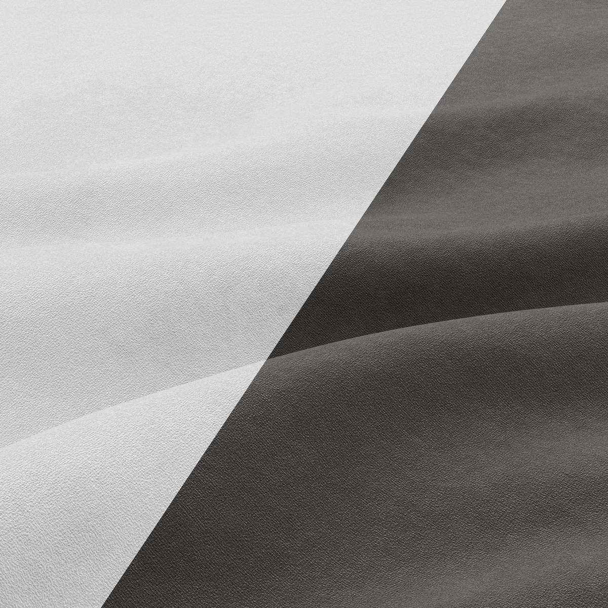 SOFA 3-SITZER MIT SCHLAFFUNKTION ORION, Grau + Weiß - Weiß/Grau, Textil (220/85/92cm)