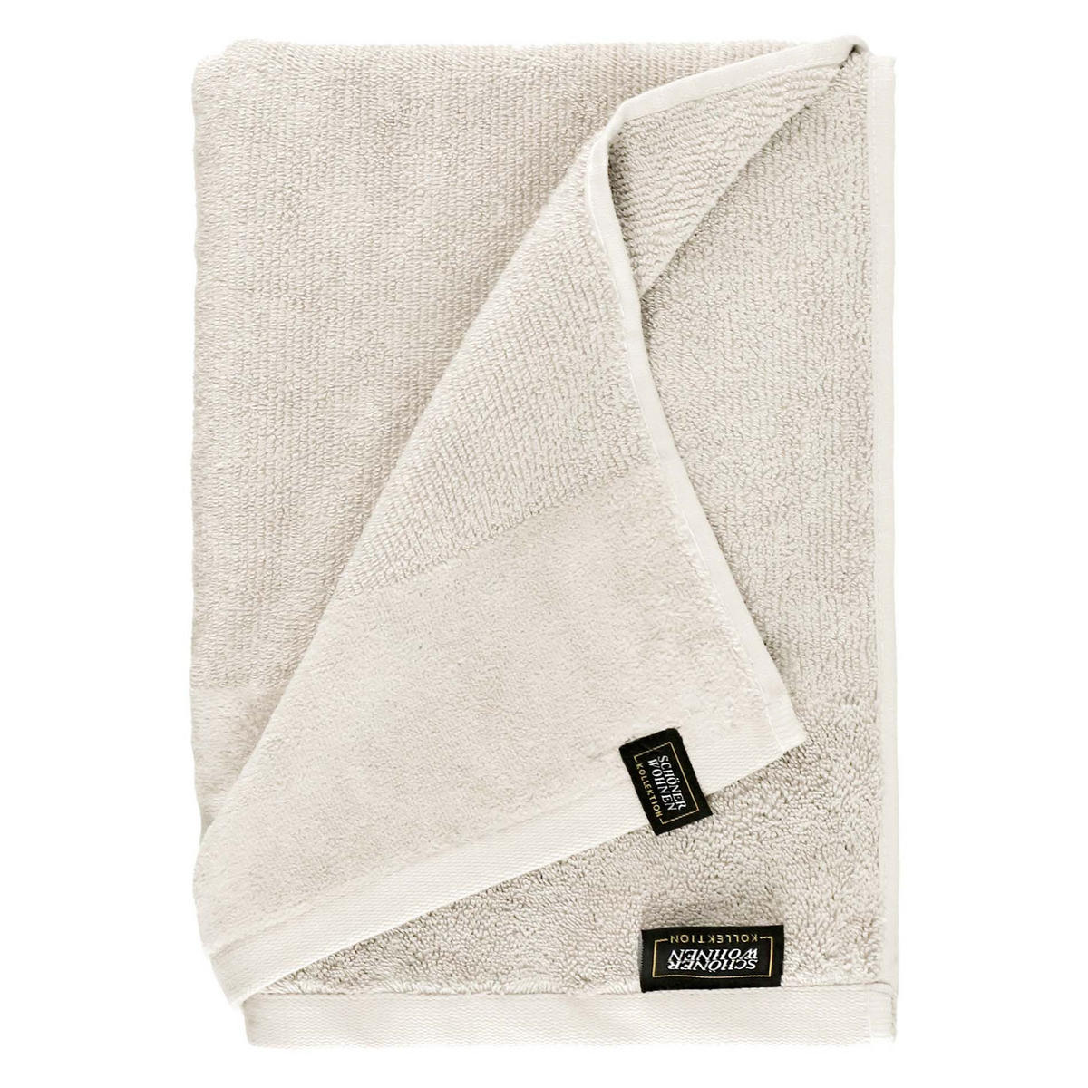 DUSCHTUCH SENSE - Creme, Textil (70/140cm) - Schöner Wohnen
