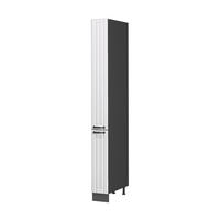 LEKÁRENSKÁ SKRINKA Fame-Line, Biely vidiecky dom/antracitová, 20 cm - biela/antracitová, kompozitné drevo (20/206.8/58cm) - Vicco