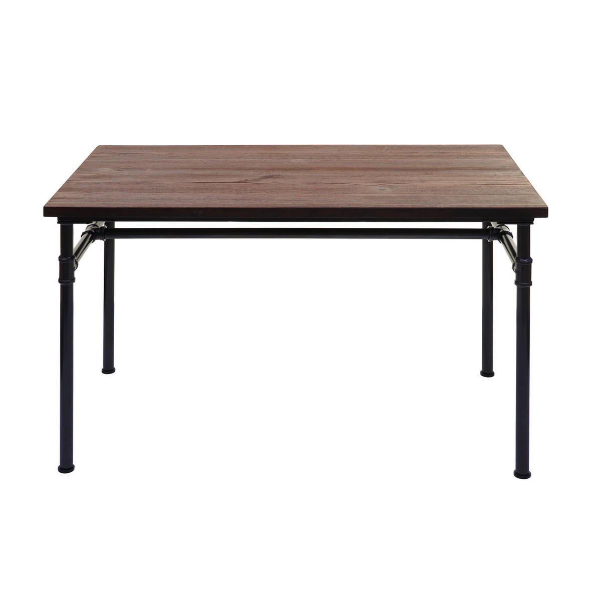ESSTISCH H10B rechteck Braun - Braun, Metall (70/120/75cm) - MCW
