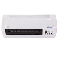 SPLIT-WANDHEIZUNG Weiß mit Fernsteuerung und Programmierung 2000 W - Weiß, Kunststoff (45/19/11cm) - Purline