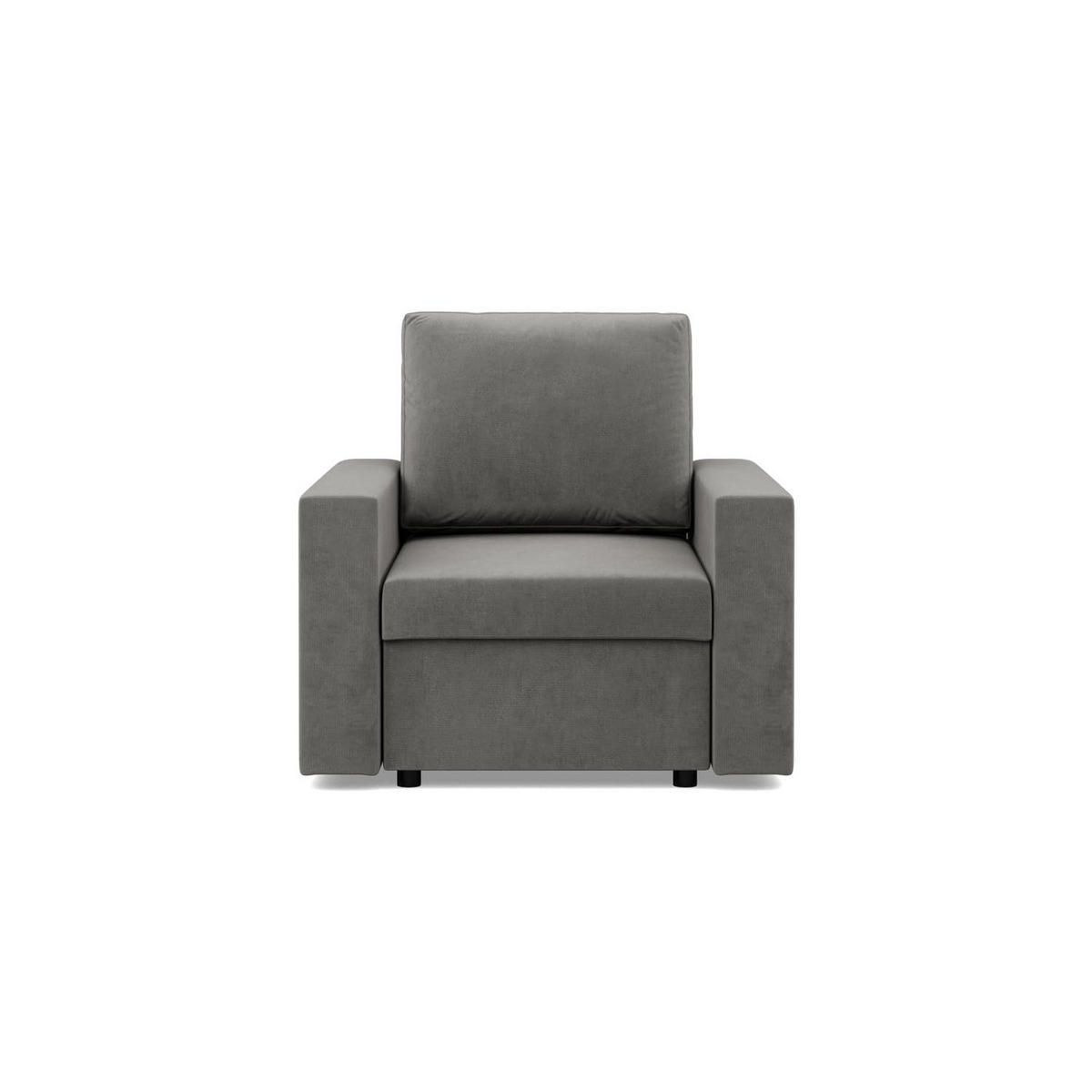 LOUNGESESSEL NEO, Hellgrau - Grau, Textil (83/85/92cm) - Mebligo