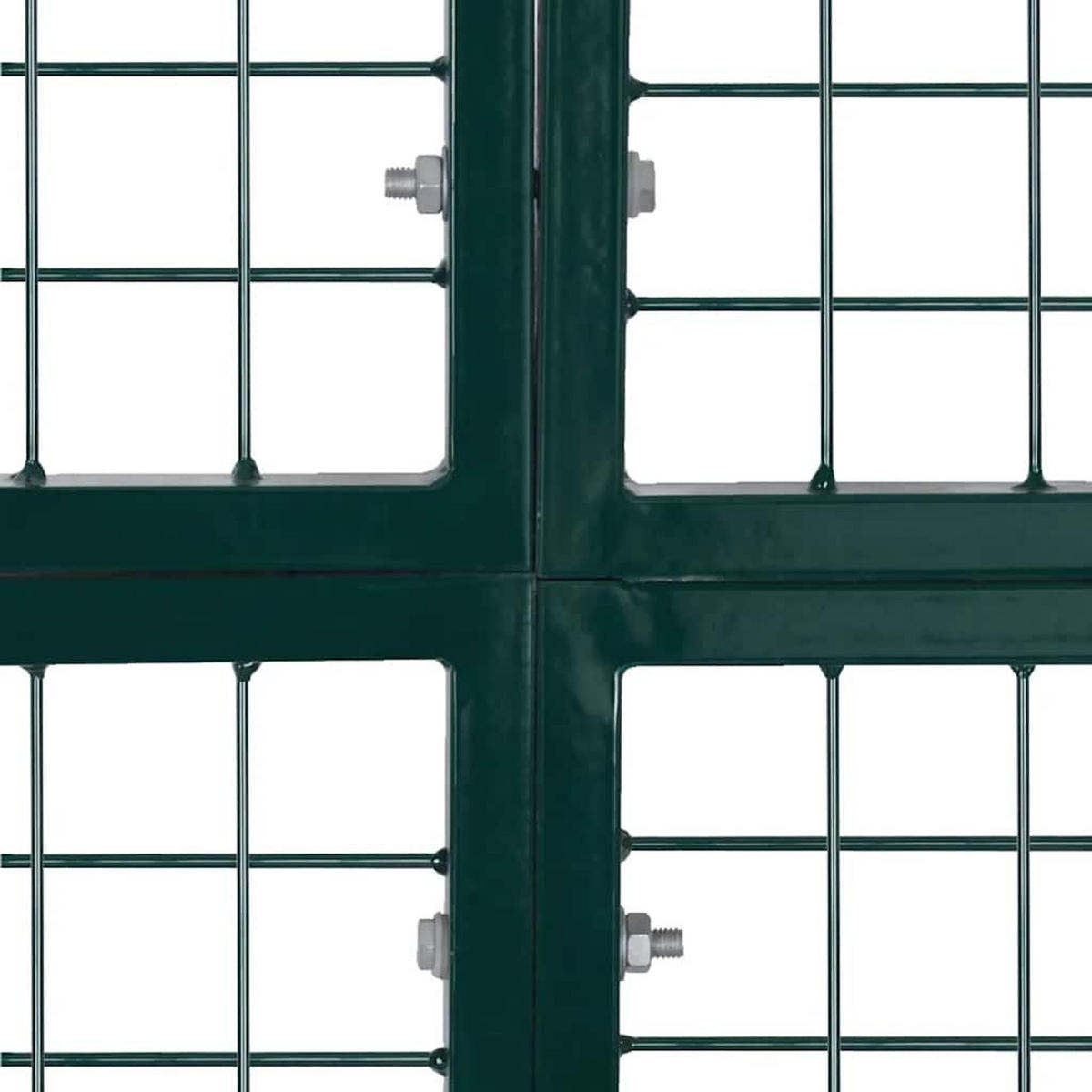 GARTENGITTER Für Tor Zaun Tür Und Wand 300/175 Cm - Grün, Metall (306/225cm) - vidaXL