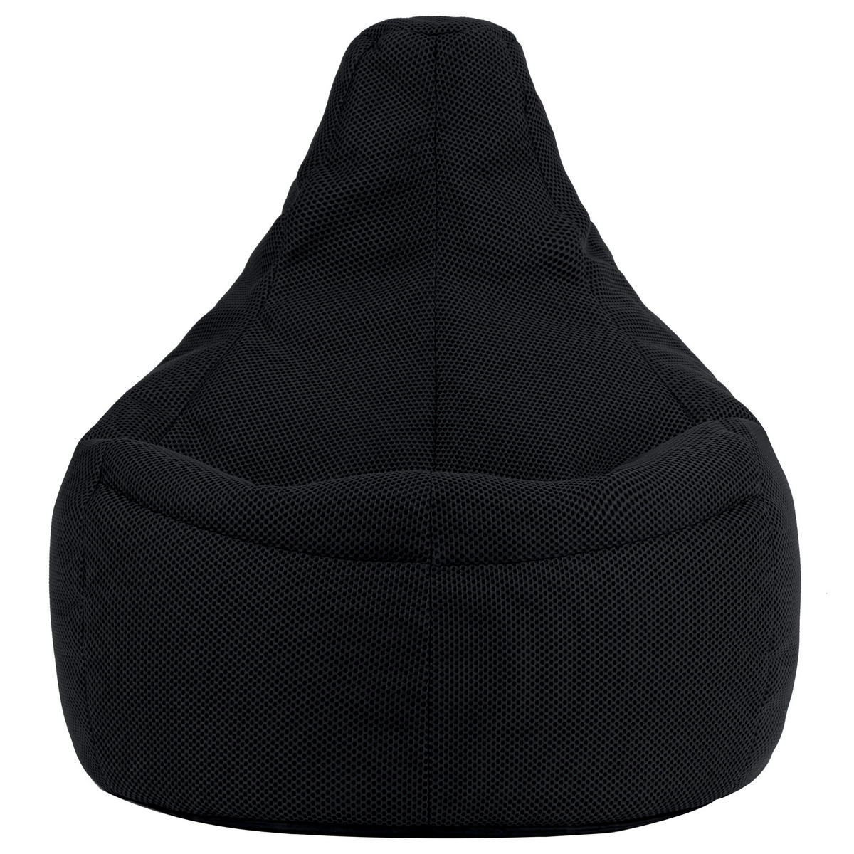 SITZSACK Dalton Techmesh Gaming XXL - Schwarz, Textil (94/85/92cm) - icon