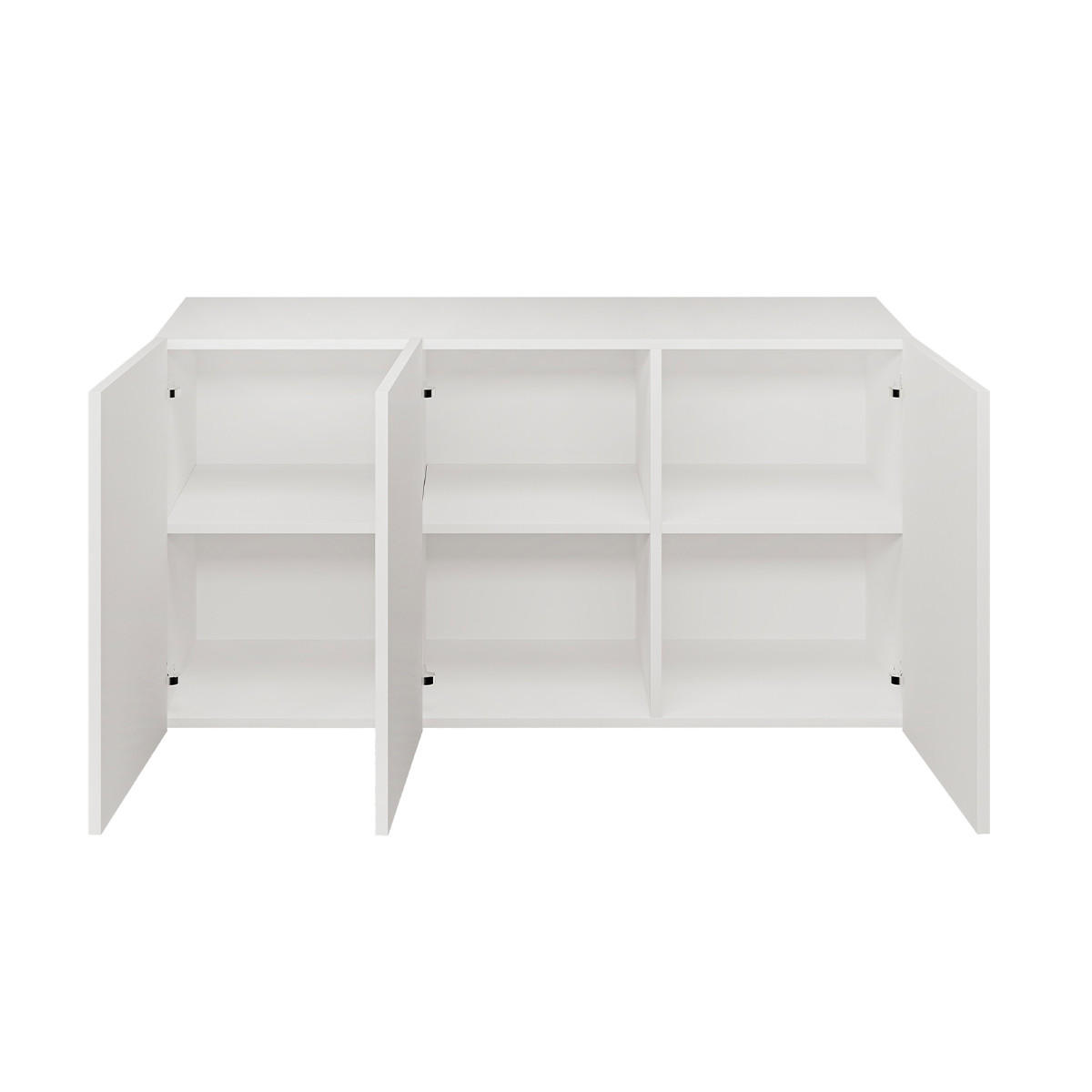 SIDEBOARD Idao Weiß - Weiß, Holzwerkstoff (160/60/35cm) - Petits-meubles