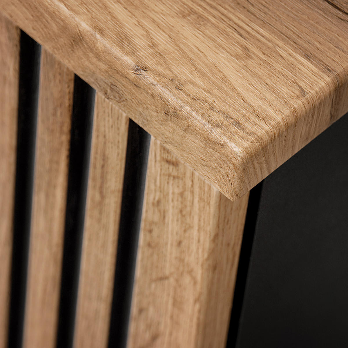 WASCHBECKENSCHRANK Xanten-56 - Braun, Holzwerkstoff (101/73/47cm) - Lomado