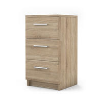 NACHTTISCH Sonoma 38 x 66 cm - Braun/Sonoma Eiche, Holzwerkstoff (38/66/35cm) - Vicco
