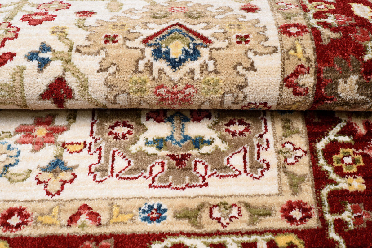 TEPPICH RIVIOLI Creme 80/150 cm - Creme, Textil (80/150cm) - Tapiso