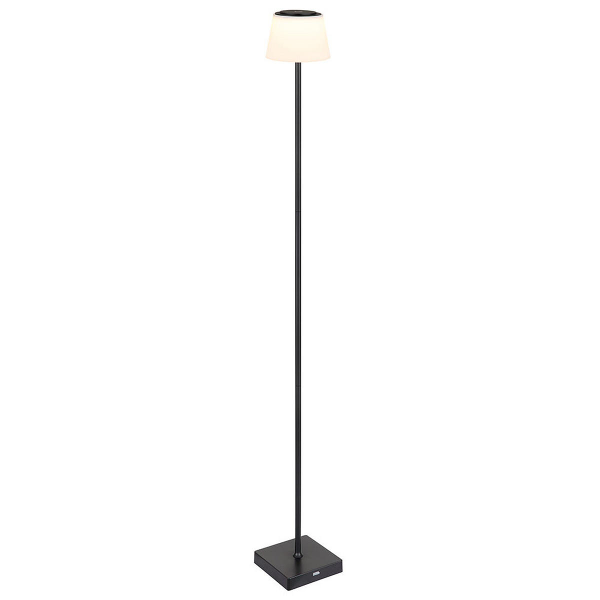 LED STEHLEUCHTE Gregoir Schwarz - Schwarz, Metall (14/14/120cm) - Globo Lighting