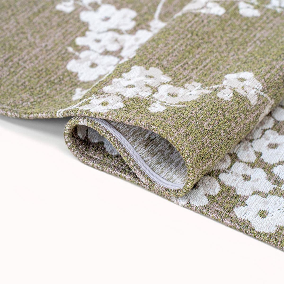 TEPPICH Wet Garden Sakura Sakura 170/240 cm - Grün, Textil (170/240cm) - Louis De Poortere