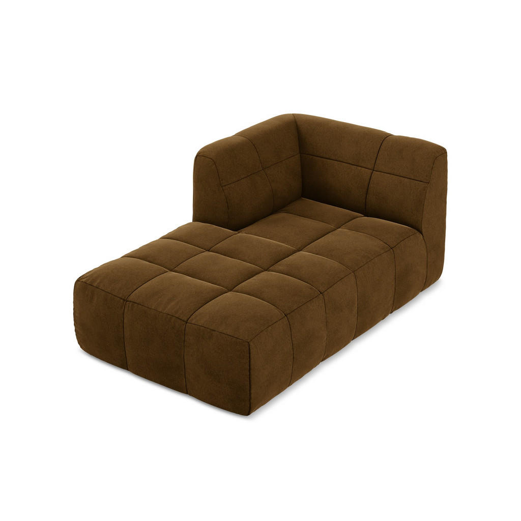Thumbnail - Makamii Sofaelement, Currygelb, Textil, Holzwerkstoff, 1-Sitzer, 101x77x175 cm, Hergestellt in Europa, Oeko-Tex®, Wohnzi...