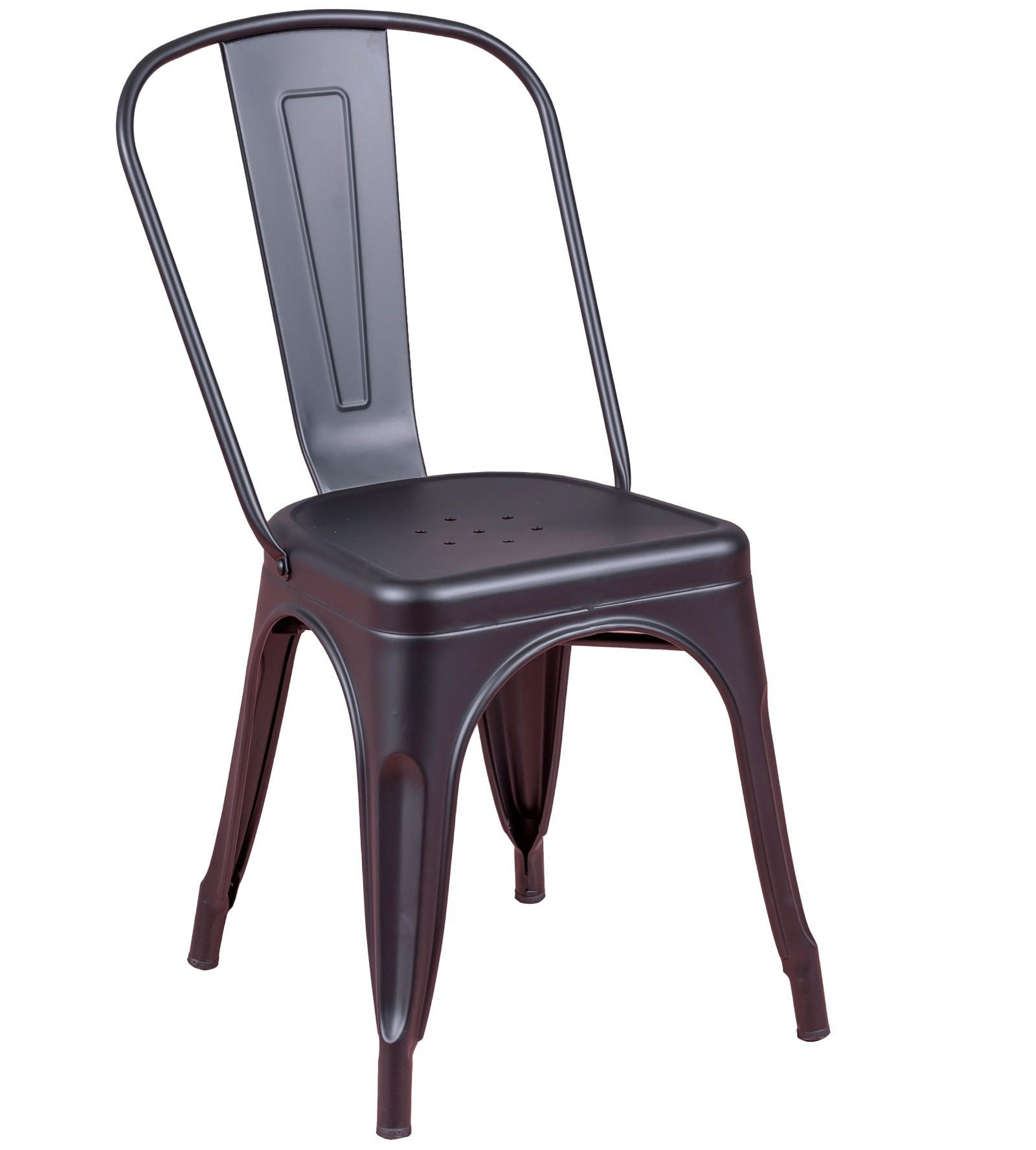 STAHLSTUHL Metall Schwarz - Schwarz, Metall (44/85/55cm) - Nest Dream