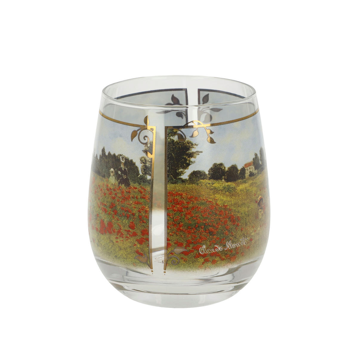 WINDLICHT Mohnfeld - Claude Monet, Glas - Multicolor, Glas (8.5/10/8.5cm) - Goebel
