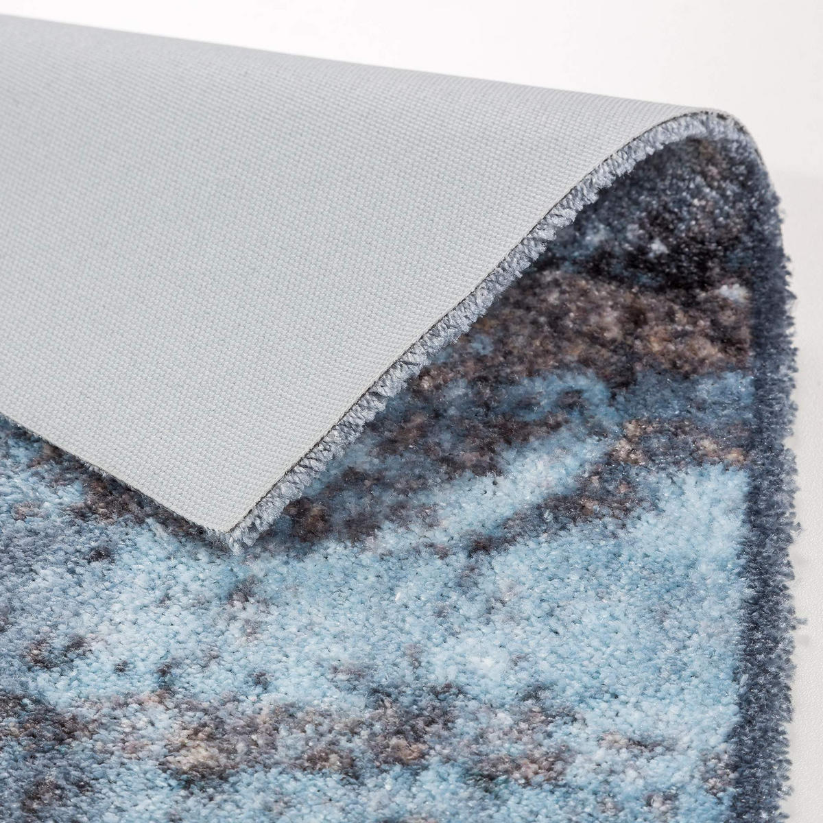TEPPICH LÄUFER PURE & SOFT - Hellblau, Textil (50/150cm) - Astra