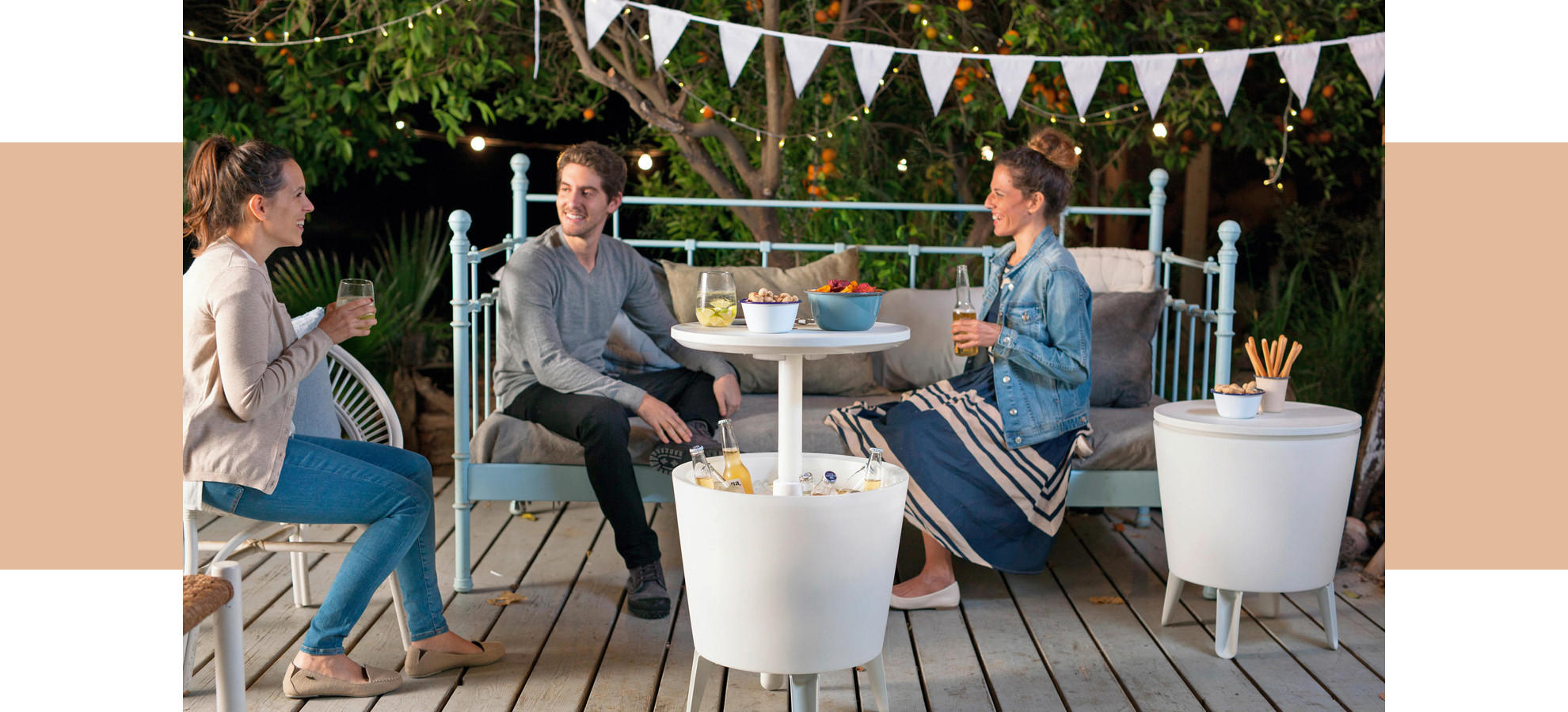 Sommerliche Gartenparty-Deko: Stimmungsvolle Outdoor-Highlights