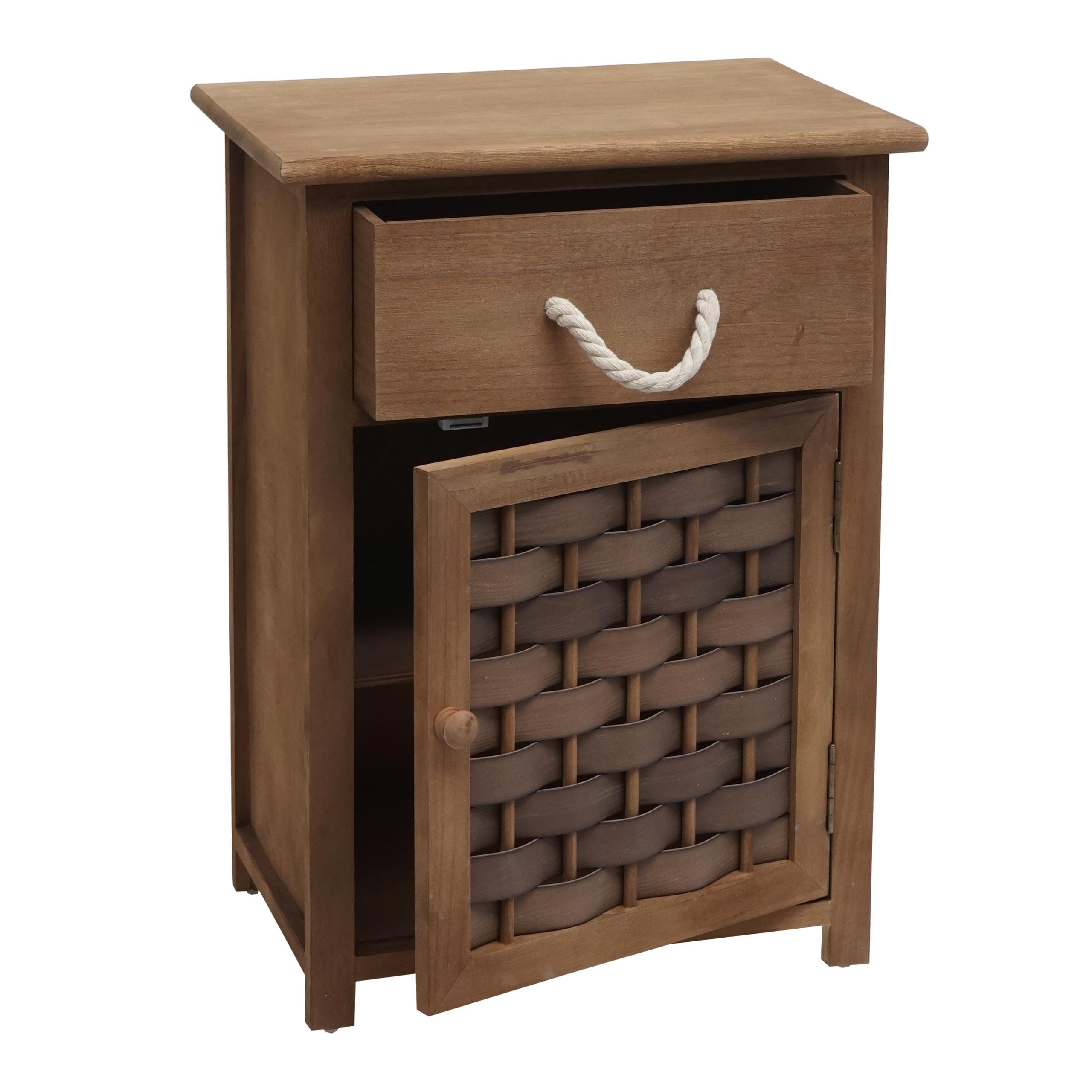 KOMMODE dunkelbraun, braun - Dunkelbraun/Braun, Holz (39/55/28cm) - MCW