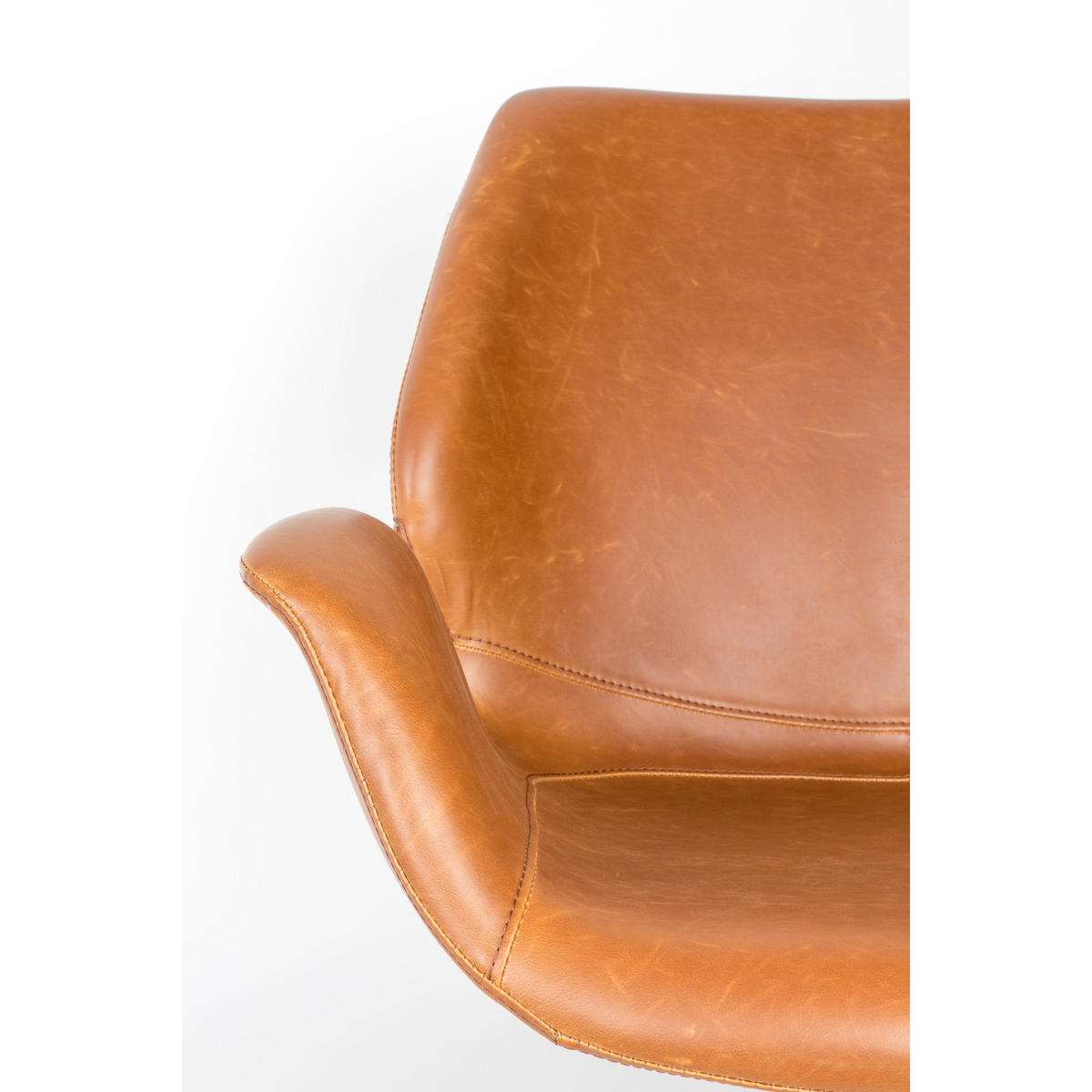 SESSEL Nikki Braun - Braun, Kunststoff (79/78/75cm) - Zuiver