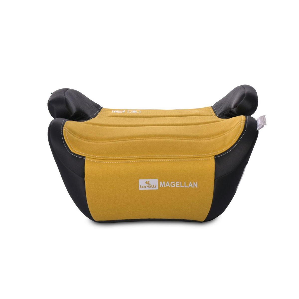 SITZERHÖHUNG i-Size Magellan gelb (125-150cm) Bezug waschbar, Booster - Gelb, Kunststoff (42/21/34cm) - Lorelli