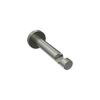 TRÄGER FÜR GARDINENSTANGEN 16 mm Ø, Enorma 1-läufig, Edelstahl - Edelstahlfarben, Metall (11/3.8/3.8cm) - INTERDECO