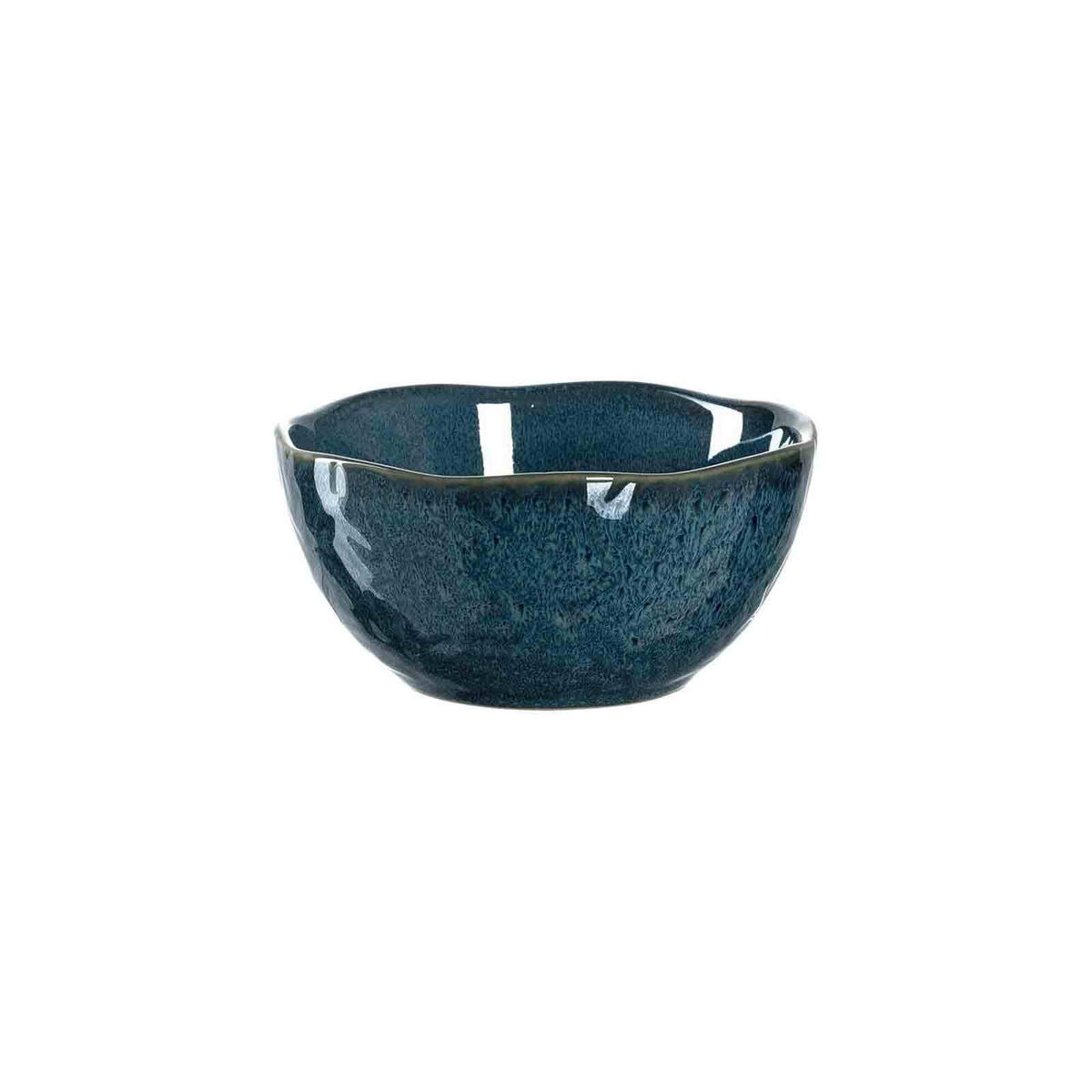TAFELSERVICE Matera Blau 18er Set - Blau, Keramik (1/1/1cm) - Leonardo Living
