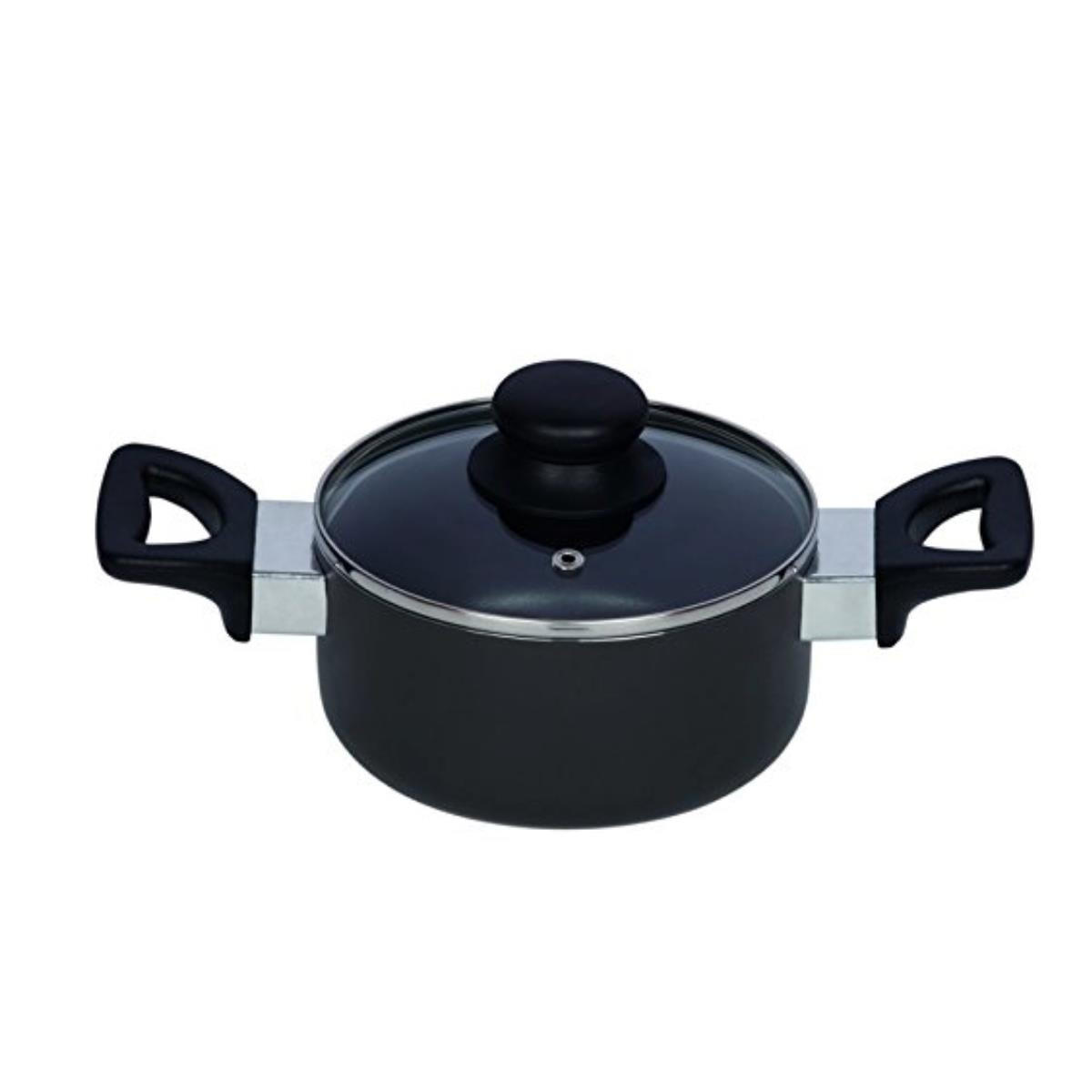 FLEISCHTOPF Reventon - Schwarz, Metall (24cm) - Riess