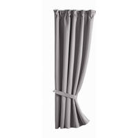 VORHANG »NewYork« HxB 160x140 cm Grau - Grau, Textil (140/160cm) - Gardinenbox