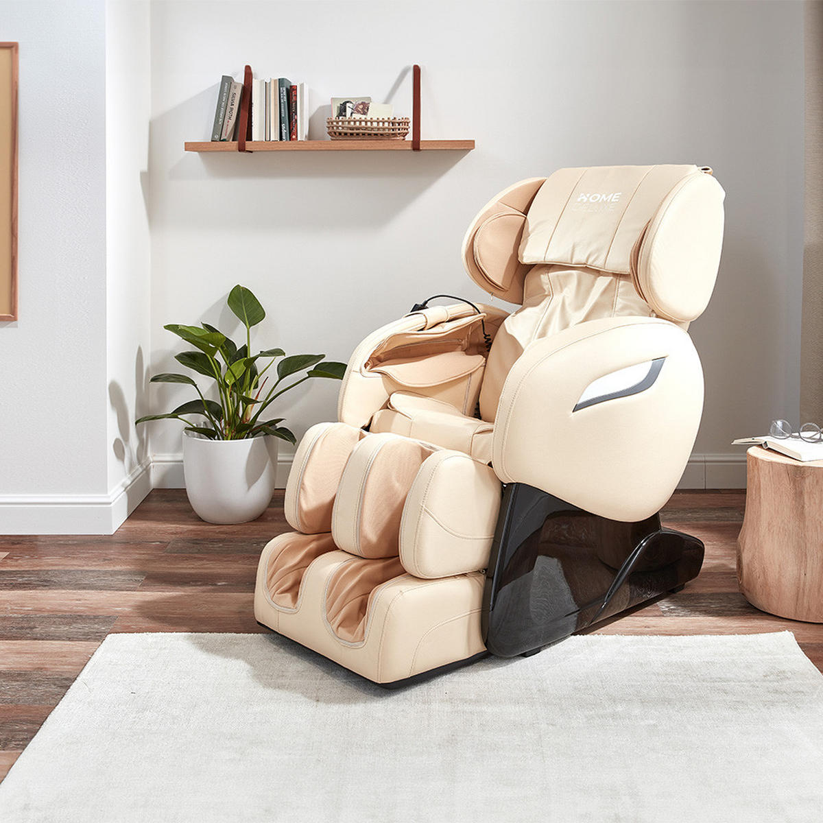 MASSAGESESSEL SUENO - Farbe: Beige - Beige, Kunststoff (143/112/76cm) - Home Deluxe
