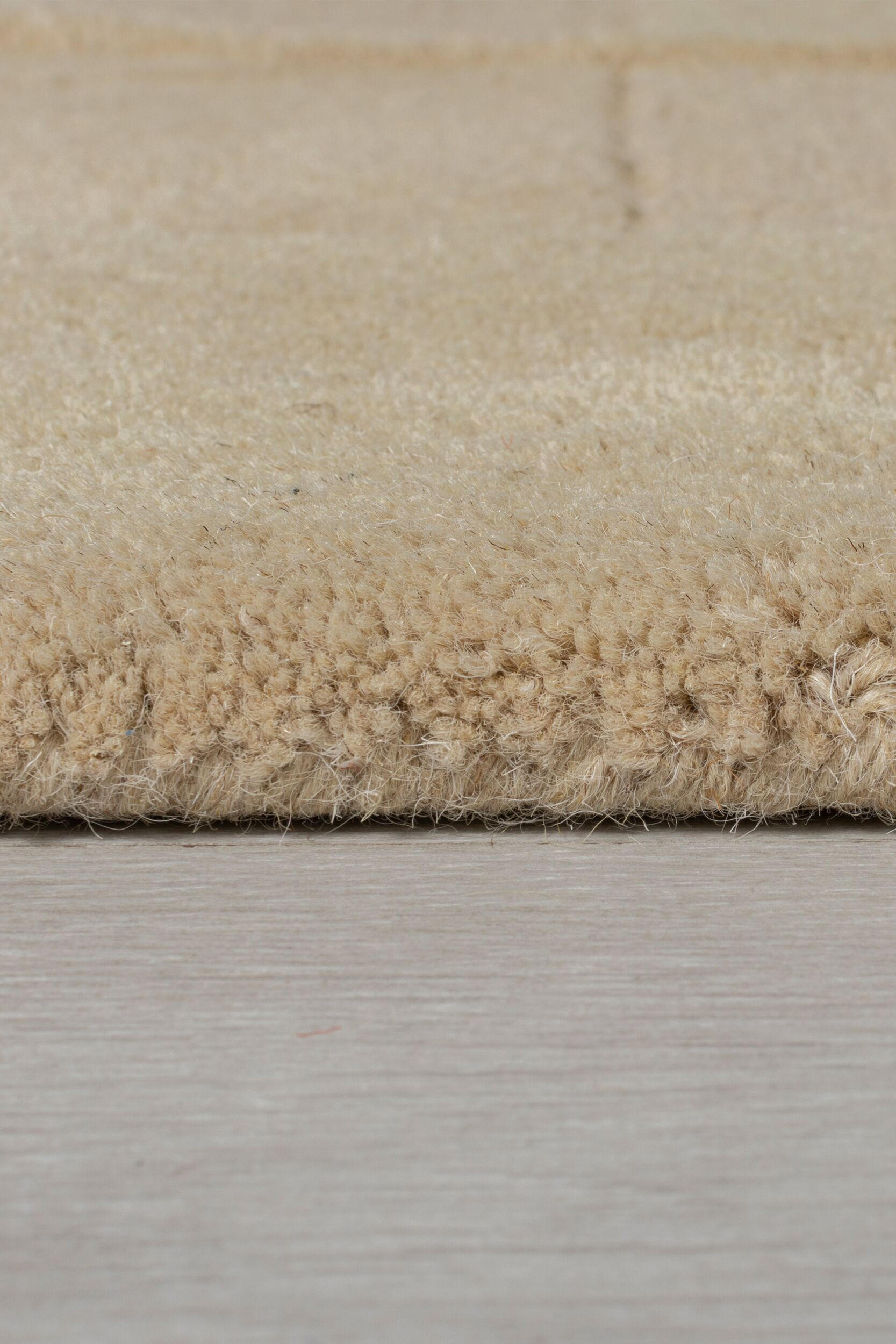 Thumbnail - Kadima Design Wollteppich, Braun, Textil, Grafikmuster, Rund, 160x160 cm, in verschiedenen Größen erhältlich, Teppiche &...