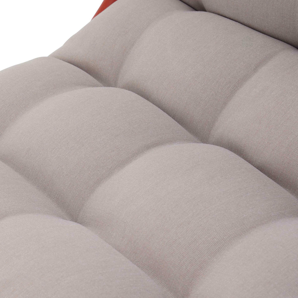 GARTENSET 4-Sitzer, Terrakotta - Rot, Textil - Oviala