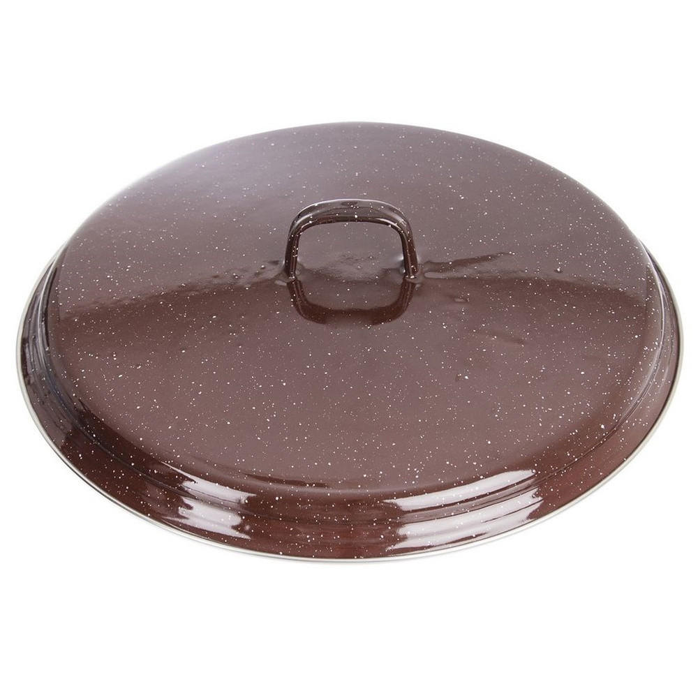 EMAILLEDECKEL Brown braun - Braun, Metall (33/33/4cm) - Orion 
