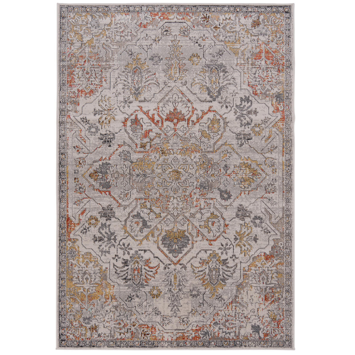 INDOOR OUTDOOR TEPPICH LAGOS VINTAGE - Terracotta, Textil (140/200cm) - Pergamon