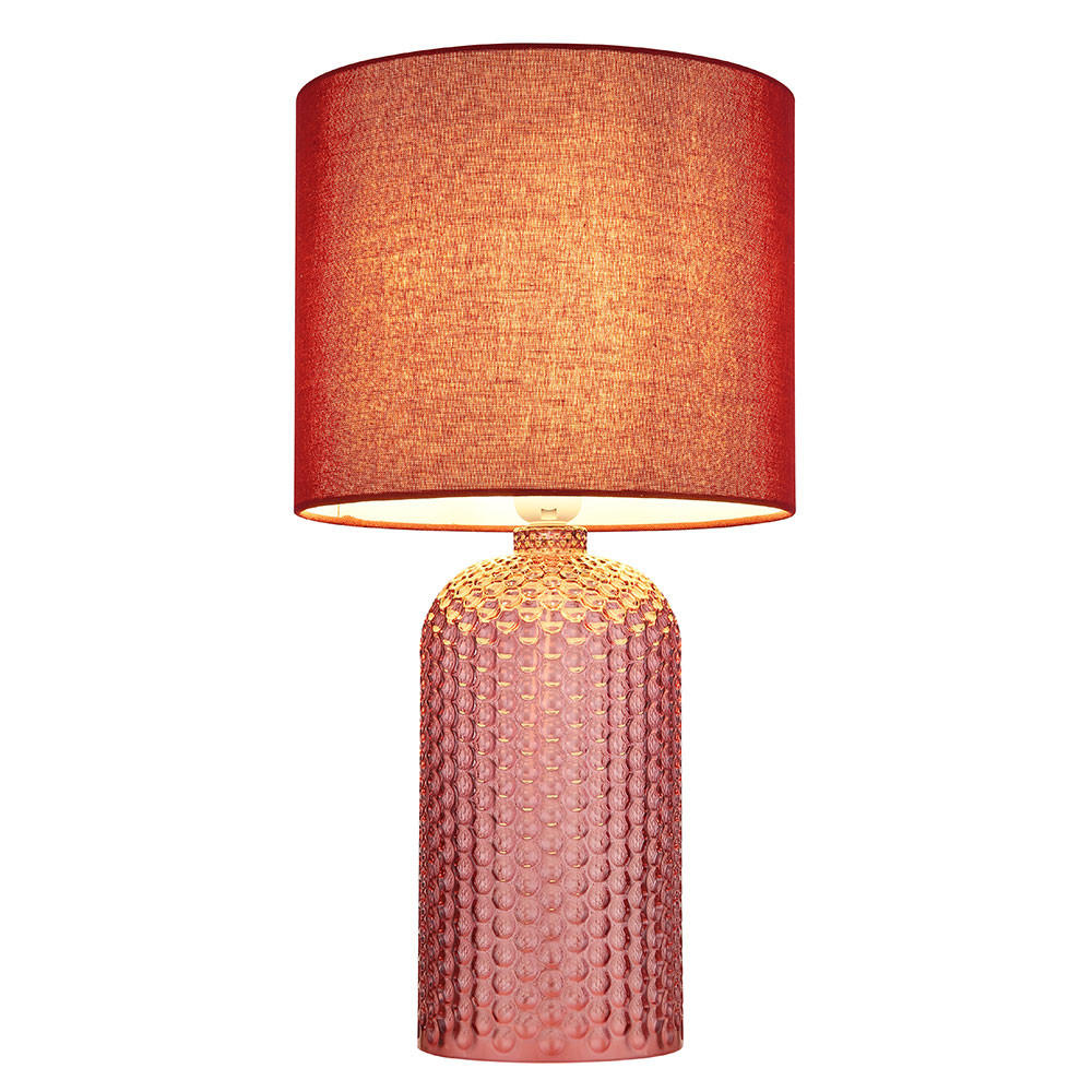 TISCHLEUCHTE SOFIA Glas Rot - Rot, Glas (26.5/26.5/50cm) - Globo Lighting