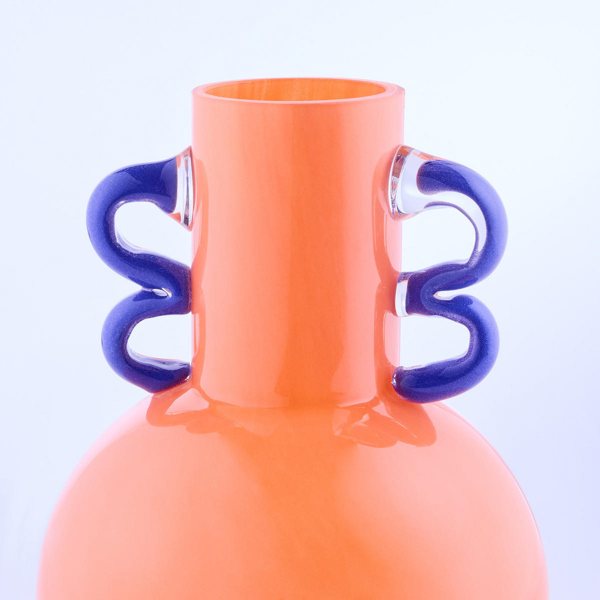 VASE Sling 20cm - Orange, Glas (21cm) - Butlers