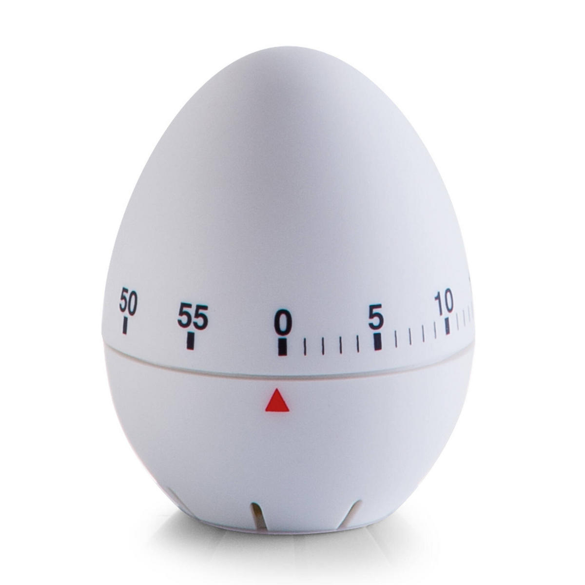 KÜCHENTIMER Eierform Ø 6 cm - Weiß, Kunststoff (6/7.5/6cm)